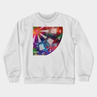 darts sport art #darts #sport Crewneck Sweatshirt